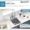 Ruvati 15" Undermount Bar Prep Kitchen Sink 16 Gauge SS Single Bowl RVM5815 - alternate 5